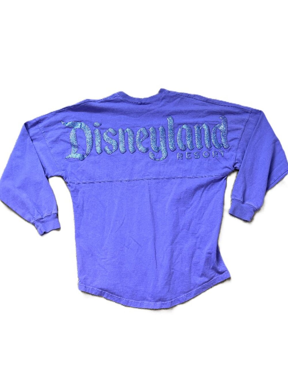 Disneyland Resort Purple Spirit Jersey XS Disney Parks Glitter